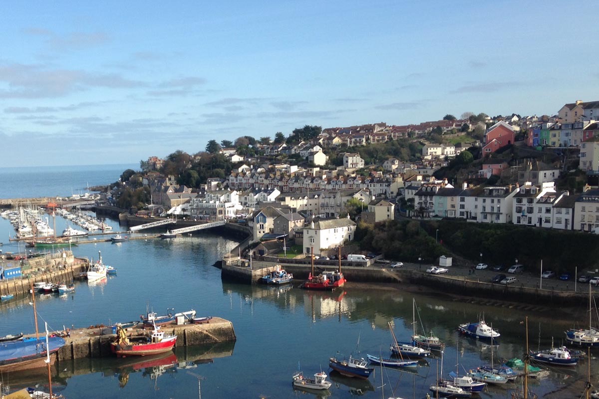 The wonderful uninterrupted sea, marina and harbour views, as seen from Moonfleet.